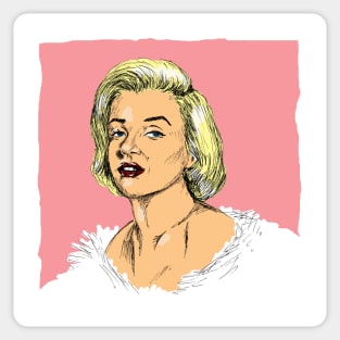 Marilyn Monroe Print Sticker